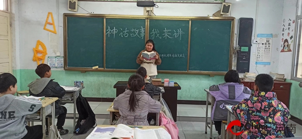 ​我读 我讲 说收获——西平县重渠武海小学开展阅读交流会活动