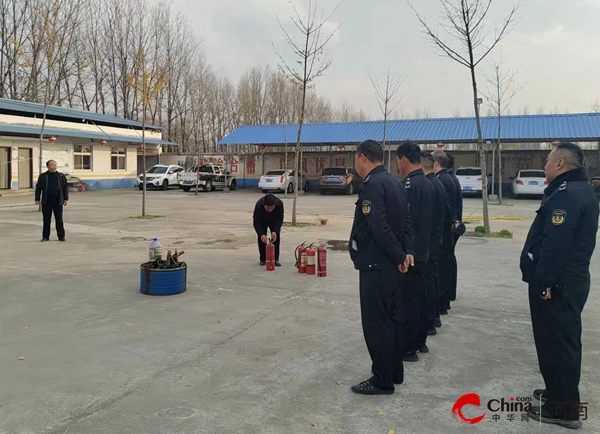 西平县交通运输局执法所开展消防安全培训