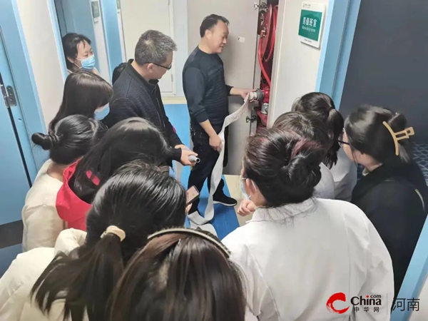 ​西平县人民医院检验科成功开展消防应急预案演练