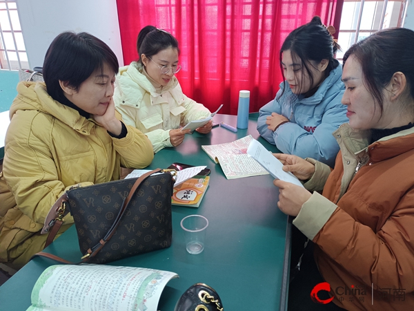 ​西平县宋集中心学校开展语文课例展示和研讨活动