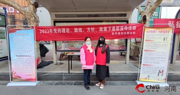 ​西平县妇联开展2023年党的理论、路线、方针、政策下基层宣传活动