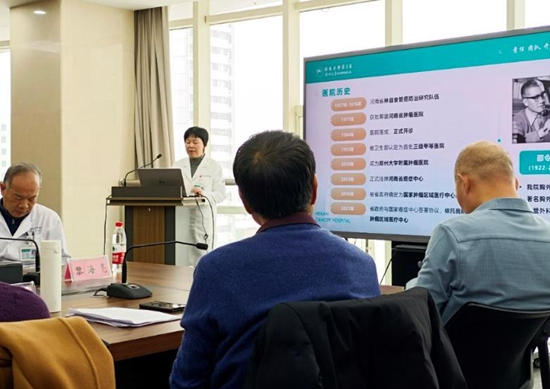 ​信阳市中心医院赴河南省肿瘤医院对接省级癌症区域医疗中心建设工作
