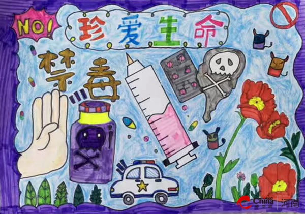 ​西平县专探小学开展禁毒教育系列活动