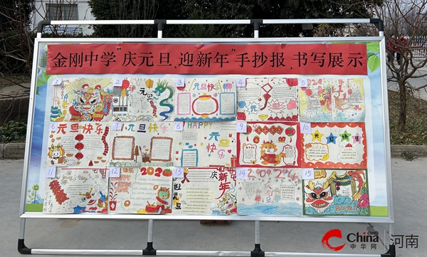 每日消息!​西平县金刚初级中学举行“庆元旦 迎新年”手抄报、书写展示活动