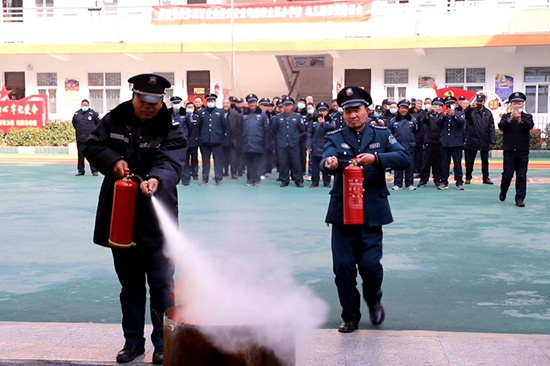 潢川县教体局举办民办学校幼儿园专职保安人员业务培训活动