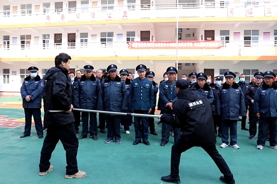潢川县教体局举办民办学校幼儿园专职保安人员业务培训活动