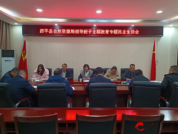 ​西平县自然资源局党组召开主题教育专题民主生活会
