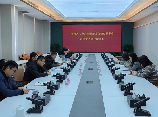 息县青创中心迎来湖北省人力资源服务专家考察指导