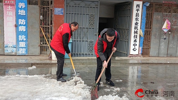 ​西平县：扫除一地冰雪 守护一城温暖