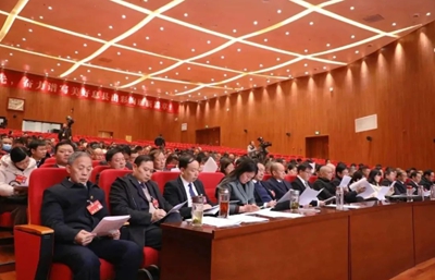 政协息县第十一届委员会第三次会议开幕