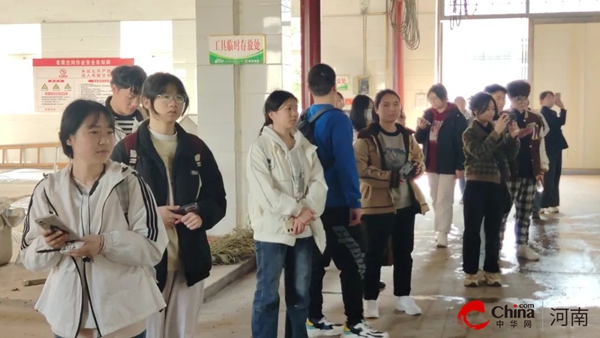 ​产教融合 科技创新——黄淮学院大学生到豫坡集团开展实习活动