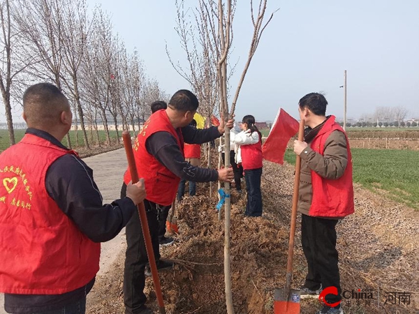 ​西平县专探乡开展2024年春季植树造林活动
