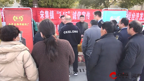 ​西平县宋集镇积极开展“3.15”消费者权益日宣传活动
