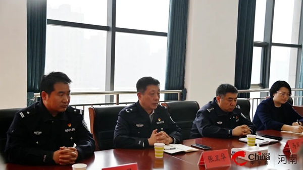 ​河南警察学院领导到西平看望慰问警院实习生