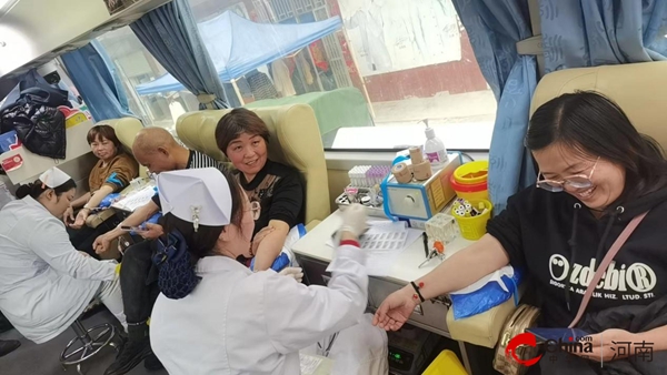 ​西平县权寨镇组织开展2024年度无偿献血活动