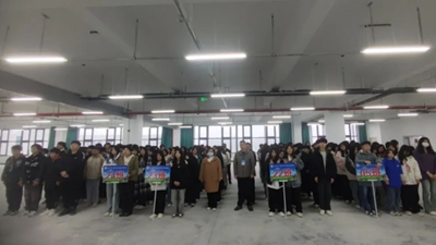 ​息县中等职业学校举行食品专业实训基地建设开工仪式