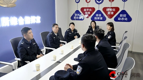 ​河南警察学院法律系领导到西平县看望慰问实习生