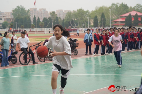 ​青春“篮”不住 拼搏正当时——西平县杨庄高中举行班级篮球联赛