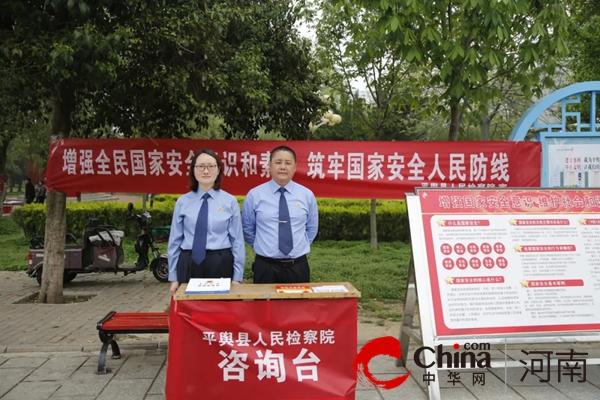 平舆县人民检察院开展全民国家安全教育日宣传活动