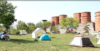 ​息县：帐篷露营 家门口的“诗与远方”