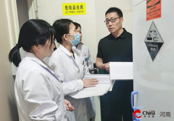 ​河南省卫健委督导组莅临西平县妇幼保健院检查安全生产工作