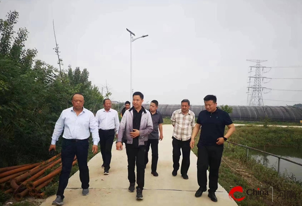 ​河南省农业农村厅水产局副局长陈国才调研指导西平水产种业发展情况