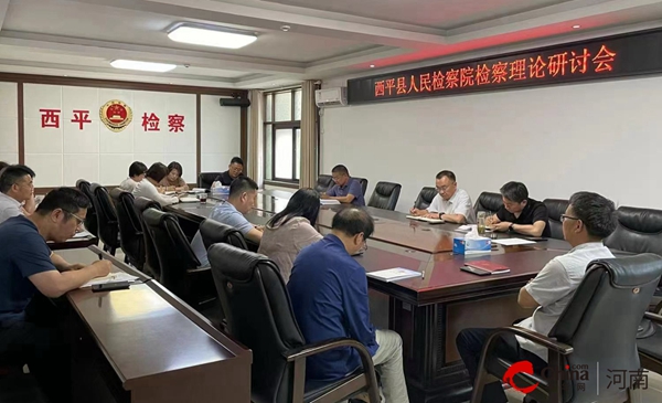 ​西平县人民检察院召开检察理论研讨会