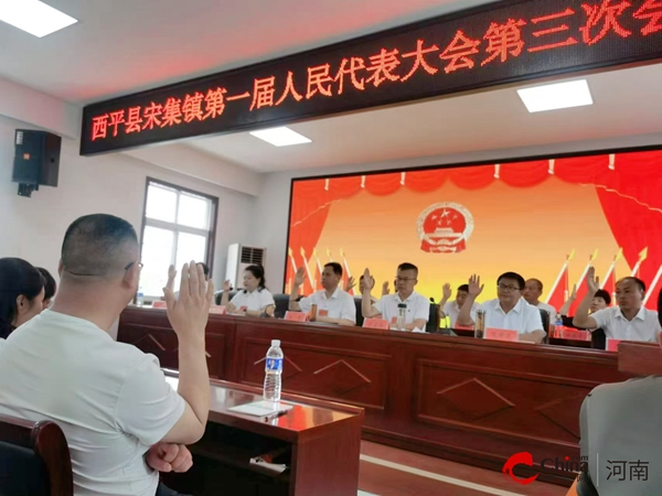 ​西平县宋集镇第一届人民代表大会第三次会议胜利召开