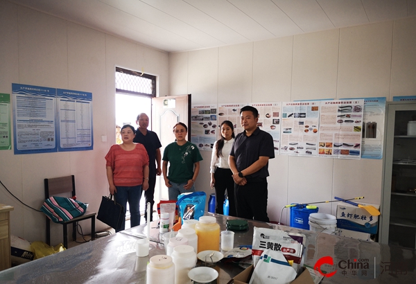 ​河南省农业农村厅专家验收组来西平开展省级水产良种场验收工作