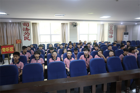 镇平县法院开展“公众开放日”活动