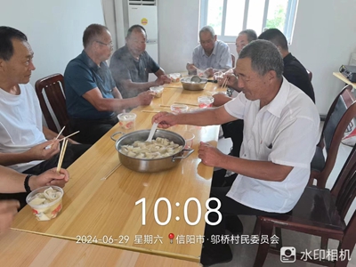 ​潢川：幸福饺子宴 传递乡村情