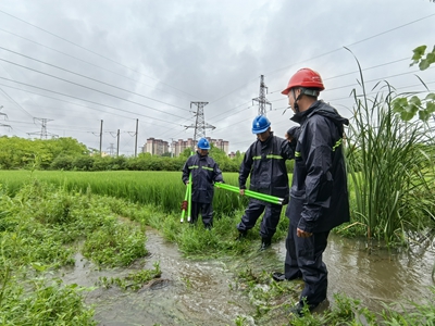 ?國網潢川縣供電公司：暴雨特巡保供電