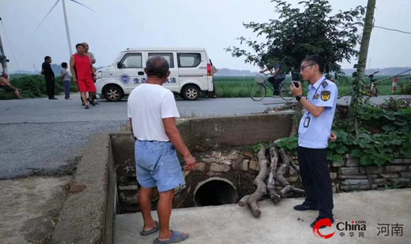 ​驻马店市生态环境局西平分局：有诉必查 有呼必应 迅速处置一起农村水体污染问题