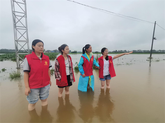 河南南阳：返乡学子奔赴防汛一线彰显青年担当