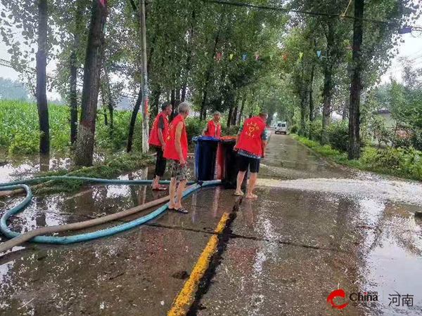 ​西平县焦庄乡：“汛”速行动排内涝 筑牢防汛“安全堤”