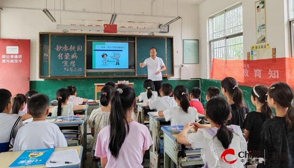 ​西平县芦庙蔡庄小学开展“预防秋冬季传染病”知识讲座