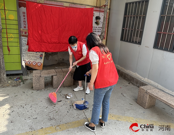 驻马店市驿城区东风街道仓库路社区 推进小区环境“微治理”擦亮“共建共享星”