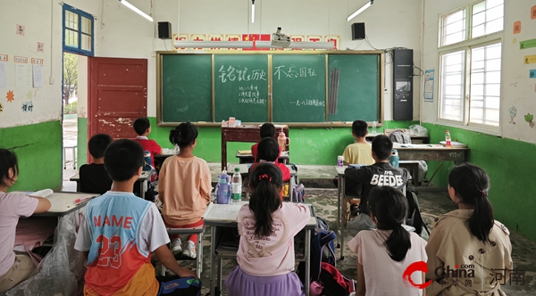 ​不灭的记忆 历史的回响——西平县芦庙茨元小学开展铭记“九一八”事变主题教育