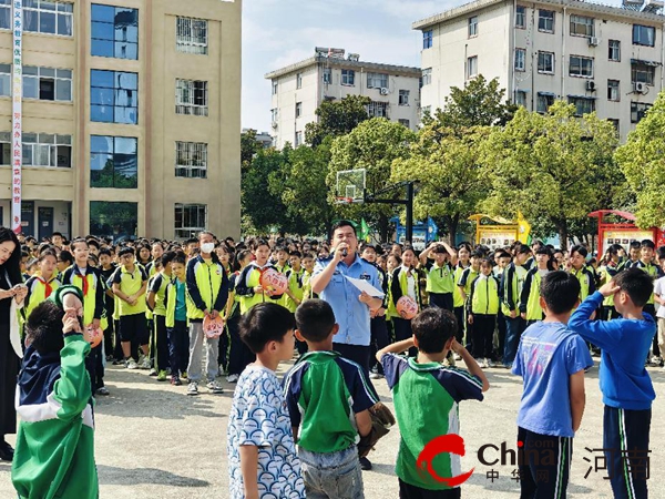 驻马店市第二小学开展2024年秋季反诈宣传进校园活动