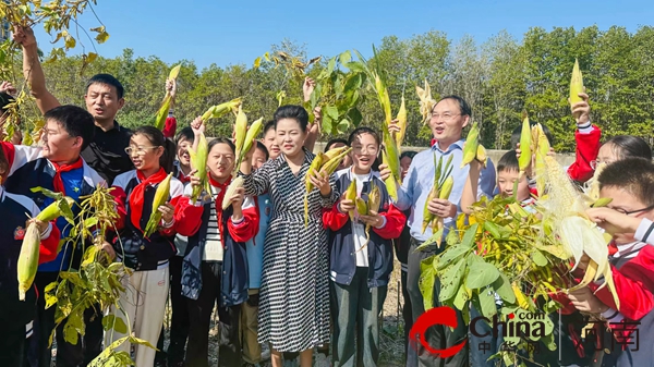 体验丰收快乐  收获成长果实－－驻马店实验小学开展劳动实践活动