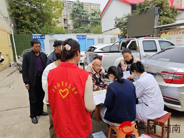 驻马店市驿城区老街街道：党建引领惠民生当好群众健康“守门员”