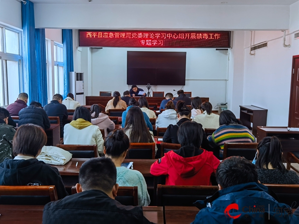 ​西平县应急管理局党委理论学习中心组开展禁毒工作专题学习会