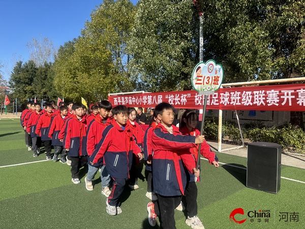 足球点燃激情 绿茵放飞梦想——西平县芦庙中心小学举行第八届“校长杯”足球赛开幕式