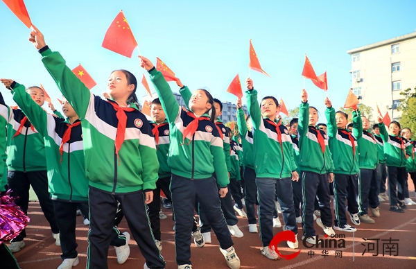 传承奥运精神 争做强国少年——驻马店市第二小学2024年冬季趣味运动会