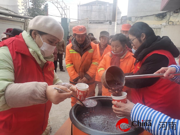 驻马店市驿城区人民街道风南社区：“粥”到服务暖人心   共筑“共建共享”星