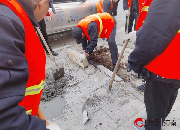 驻马店开发区城市管理局：守护百姓安全 确保道路畅通