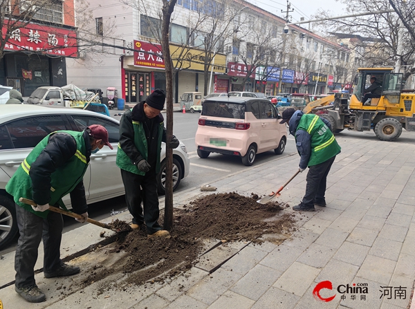 西平县园林绿化中心：不负春光勤耕耘 添绿增绿正当时