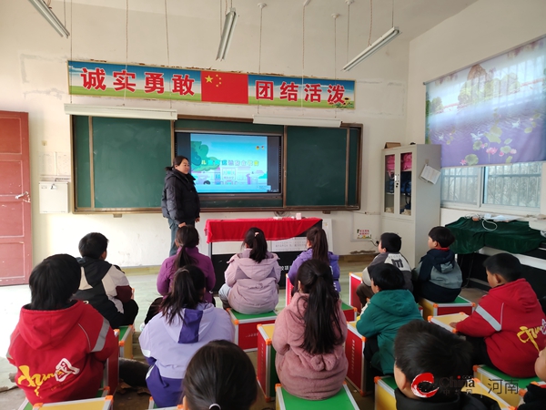 ​西平县焦庄大王庄小学开展“防拐骗”安全教育活动