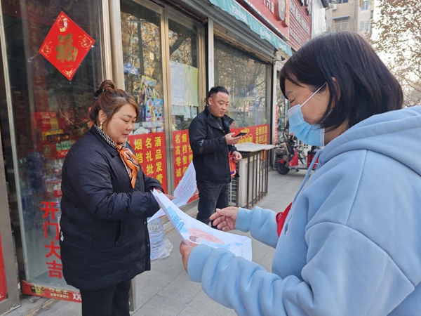 驻马店市驿城区人民街道办事处残联 开展全国爱耳日宣传活动