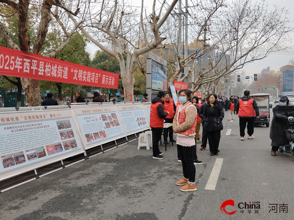 西平县柏城街道“文明实践项目”展示活动精彩纷呈